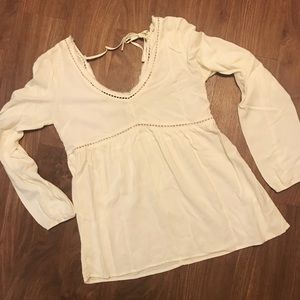 Small White Altar’d State Top